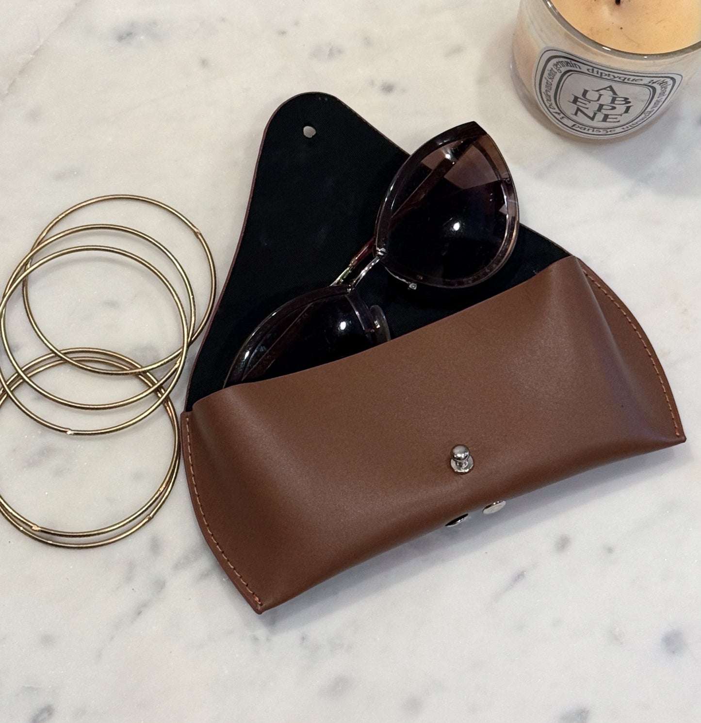 Sunglasses Case - Tan