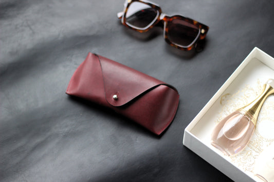 Sunglasses Case - Burgundy
