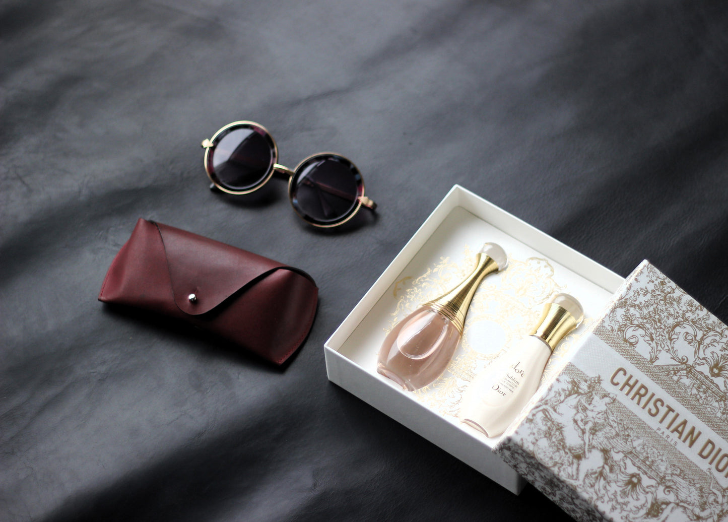Sunglasses Case - Burgundy